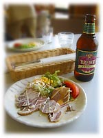 オードブルとお飲み物