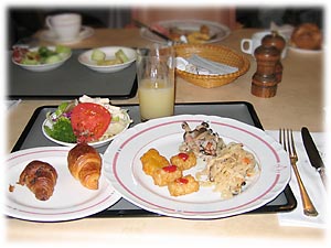 う〜ん、もうお腹いっぱい!